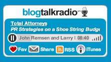 Blog Talk Radio, Larry Bodine, Kevin Chern, John Remsen